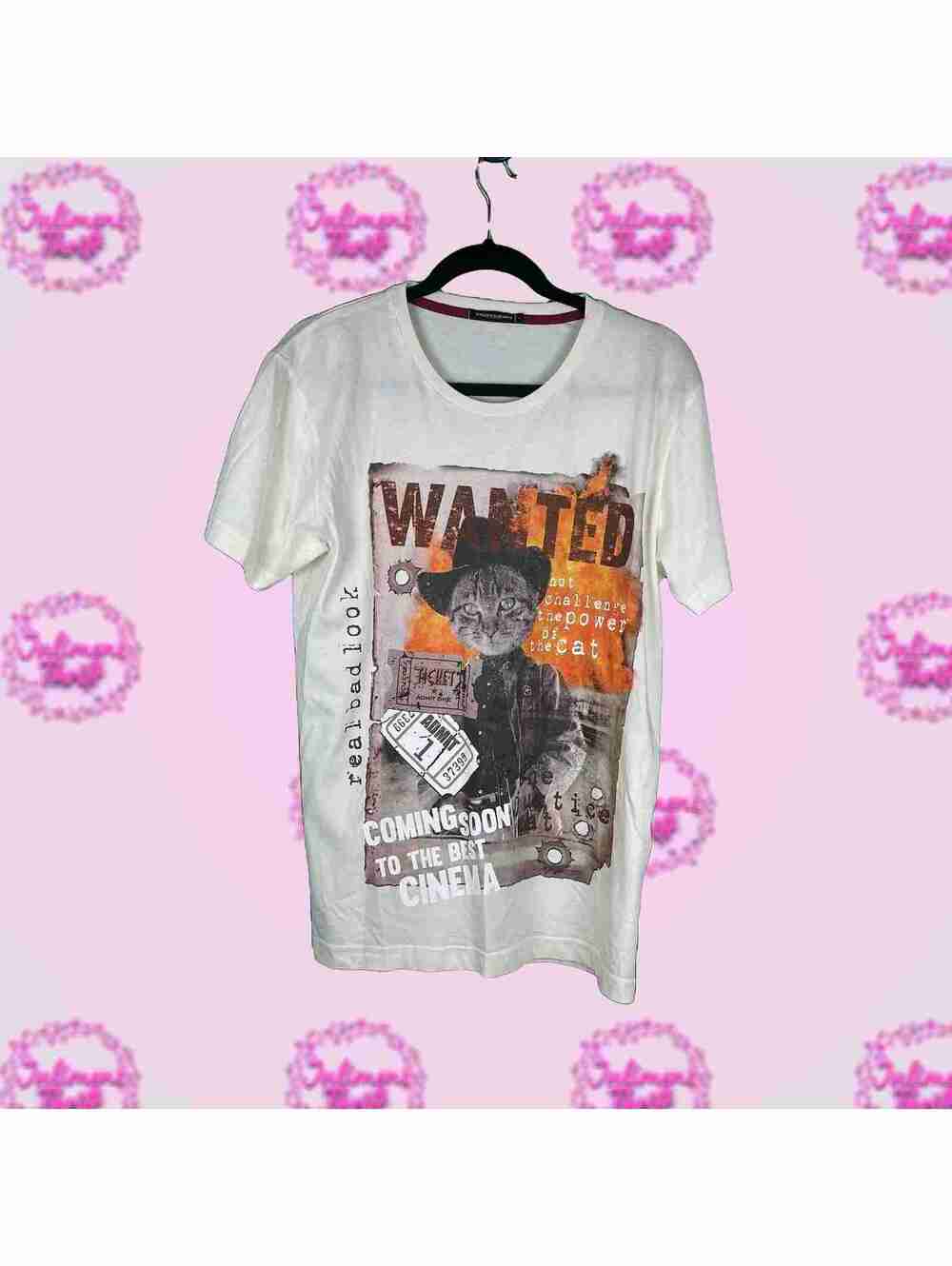 VIGOSS Jeans Wanted Cat Shirt